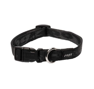 Hundhalsband Matterhorn 16mm/26-40cm, svart, Rogz