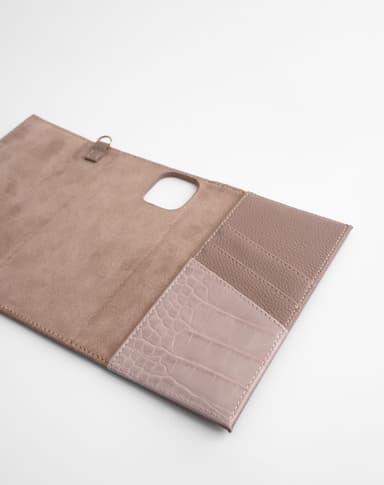 Signature Clutch Galaxy S20 Ultra Misty Rose Croco