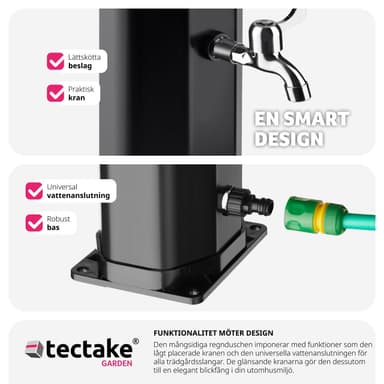 tectake Soldusch Ofanto - svart