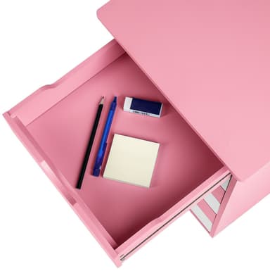 tectake Lådhurts med 6 lådor - rosa