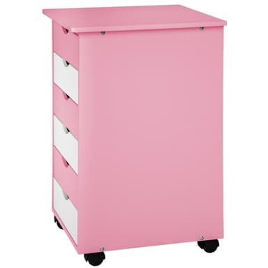 tectake Lådhurts med 6 lådor - rosa