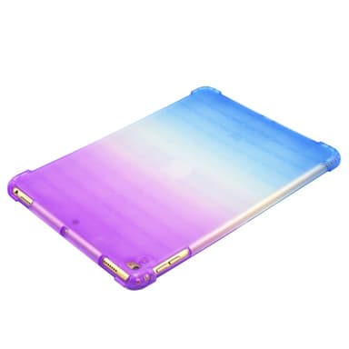 SKALO iPad 10.2 Gradient TPU Skal - Lila-Blå