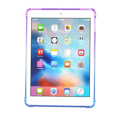 SKALO iPad 10.2 Gradient TPU Skal - Lila-Blå