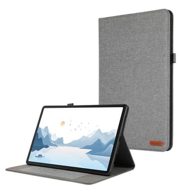 SKALO Lenovo Tab P12 Tyg Fodral - Grå