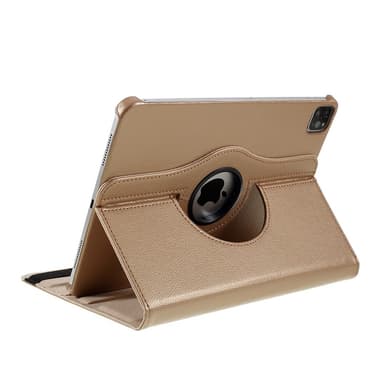 SKALO iPad Pro 11"" 360 Litchi Fodral - Guld