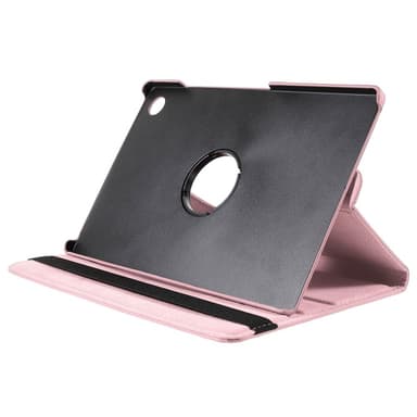 SKALO Samsung Tab A8 10.5 (2021/2022) 360 Litchi Fodral - Rosa