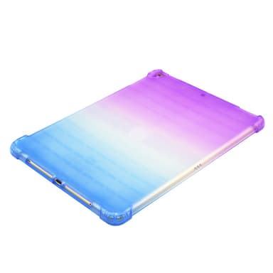 SKALO iPad 10.2 Gradient TPU Skal - Lila-Blå