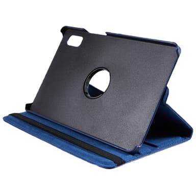 SKALO Lenovo Tab M9 360 Litchi Fodral - Mörkblå