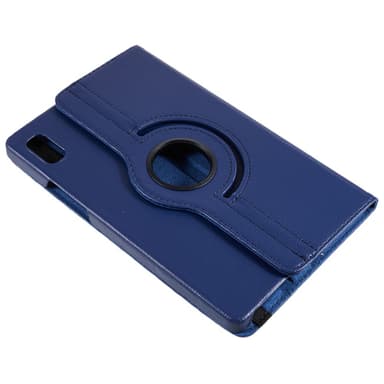 SKALO Lenovo Tab M9 360 Litchi Fodral - Mörkblå