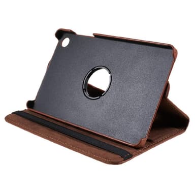 SKALO Lenovo Tab M8 Gen 4 360 Litchi Fodral - Brun