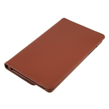 SKALO Lenovo Tab M8 Gen 4 360 Litchi Fodral - Brun