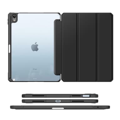 DUX DUCIS iPad 10.9 (2022) TOBY Series Trifold Fodral - Svart