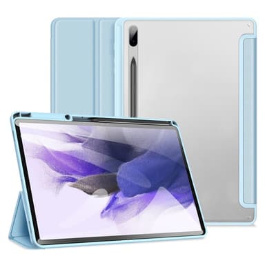DUX DUCIS Samsung Tab S7+/S7 FE/S8+ TOBY Series Trifold Fodral - Turkos