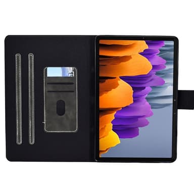 SKALO Samsung Tab S7/S8 PU-Läder Fodral - Grå