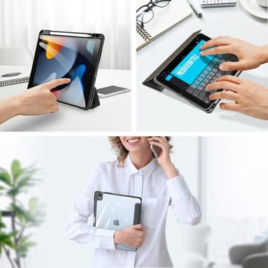 DUX DUCIS iPad 10.9 (2022) TOBY Series Trifold Fodral - Svart