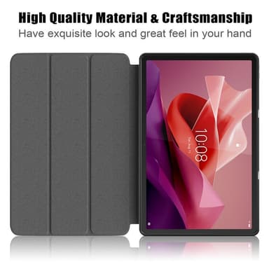 SKALO Lenovo Tab P12 Trifold Fodral - Svart
