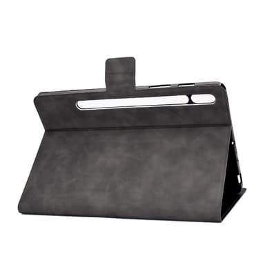 SKALO Samsung Tab S7/S8 PU-Läder Fodral - Grå