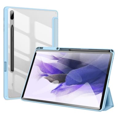 DUX DUCIS Samsung Tab S7+/S7 FE/S8+ TOBY Series Trifold Fodral - Turkos