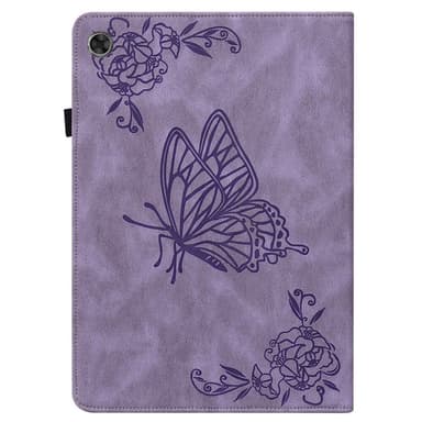 SKALO Lenovo Tab M7 (Gen 3) Mandala Butterfly Fodral - Lila