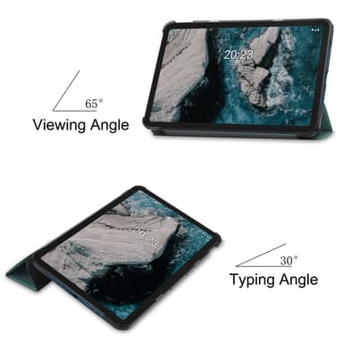 SKALO Nokia T20 Trifold Fodral - Grön