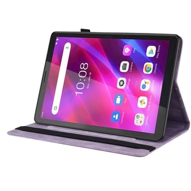 SKALO Lenovo Tab M7 (Gen 3) Mandala Butterfly Fodral - Lila