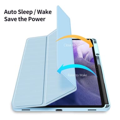 DUX DUCIS Samsung Tab S7+/S7 FE/S8+ TOBY Series Trifold Fodral - Turkos