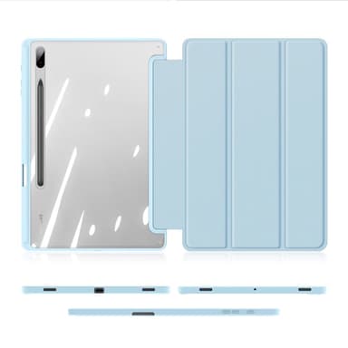 DUX DUCIS Samsung Tab S7+/S7 FE/S8+ TOBY Series Trifold Fodral - Turkos