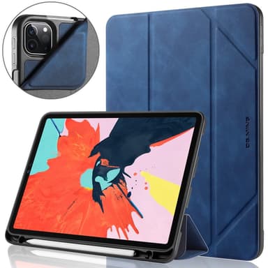 DG MING iPad Pro 11"" See Series Trifold Fodral - Blå