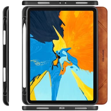 DG MING iPad Air (2020/2022) See Series Trifold Fodral - Brun