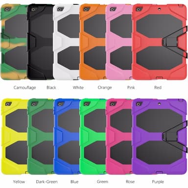 SKALO iPad Mini 4 Extra Stöttåligt Armor Shockproof Skal - Svart
