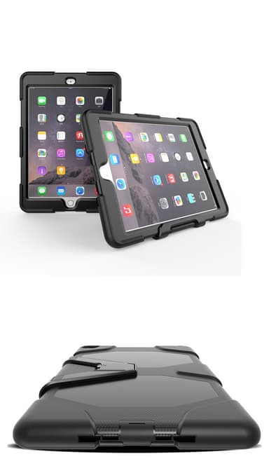SKALO iPad Mini 4 Extra Stöttåligt Armor Shockproof Skal - Svart