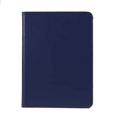 SKALO iPad Pro 12.9 (Gen 4/5/6) 360 Litchi Fodral - Mörkblå