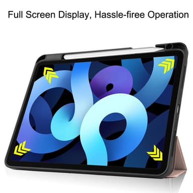 SKALO iPad Air (2020/2022) Trifold Fodral - Roséguld