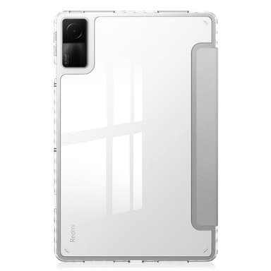 SKALO Xiaomi Redmi Pad Trifold Fodral med Transparent Baksida - Silver
