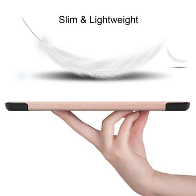 SKALO Samsung Tab S6 Lite Trifold Fodral - Roséguld