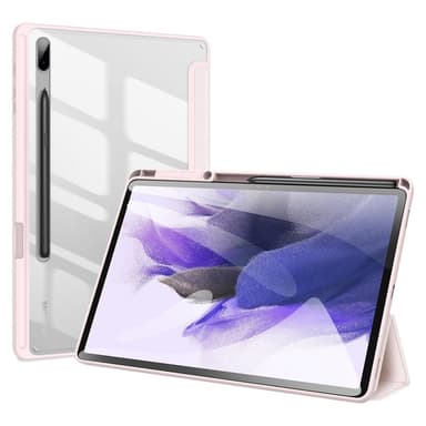 DUX DUCIS Samsung Tab S7+/S7 FE/S8+ TOBY Series Trifold Fodral - Rosa