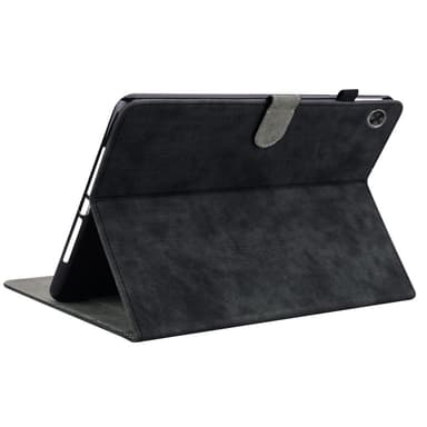 SKALO Lenovo Tab M7 (Gen 3) Cute Tiger PU-Läder Fodral - Svart