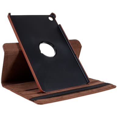 SKALO Lenovo Tab M10 Plus 10.6"" (Gen 3) 360 Litchi Fodral - Brun
