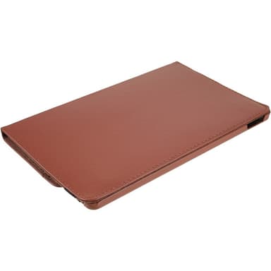 SKALO Lenovo Tab M10 Plus 10.6"" (Gen 3) 360 Litchi Fodral - Brun