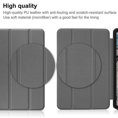 SKALO Nokia T20 Trifold Fodral - Grå