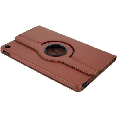 SKALO Lenovo Tab M10 Plus 10.6"" (Gen 3) 360 Litchi Fodral - Brun