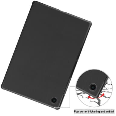 SKALO Samsung Tab A8 10.5 (2021/2022) Trifold Fodral - Svart