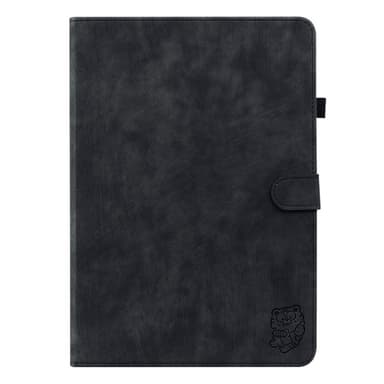 SKALO Xiaomi Pad 6 Cute Tiger PU-Läder Fodral - Svart