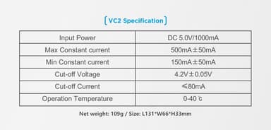 XTAR VC2 Li-Ion laddare