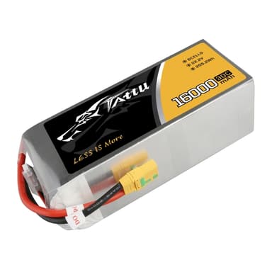 6s 16000mAh - 30C - Gens Ace Tattu XT90 AntiSpark