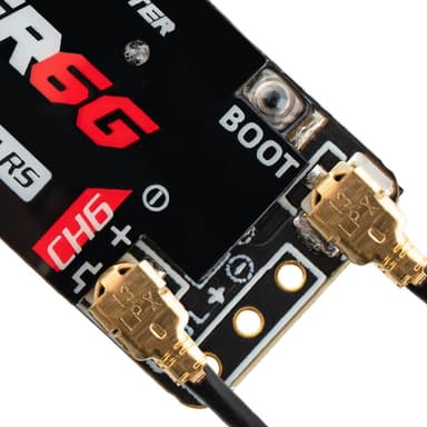 Radiomaster ELRS ER6G 6ch PWM-mottagare 2.4GHz