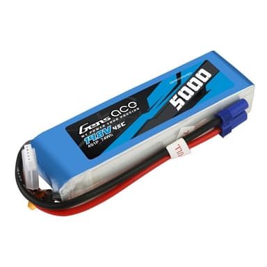 4s  5000mAh - 45C - Gens Ace EC5