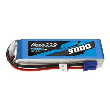4s  5000mAh - 45C - Gens Ace EC5