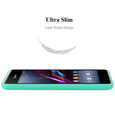 Sony Xperia E1 Skal Fodral Case (Grön)