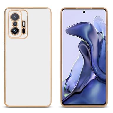 Xiaomi 11T / 11T PRO Skal Fodral Case (Vit)